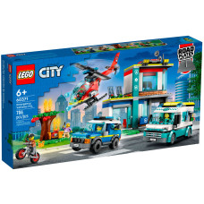 LEGO City "Штаб аварийных транспортных средств" 60371